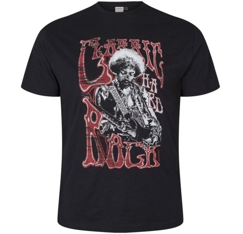 Duża Koszulka North 56Denim Jimi Hendrix - Czarna