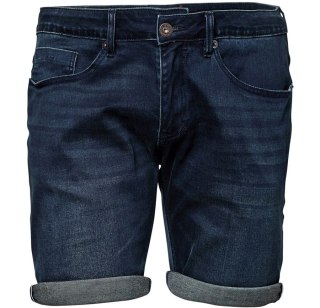 North 56 4 Duże krótkie spodnie jeans - Granat