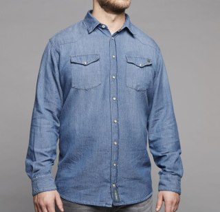 Replika Duża Koszula Jeans