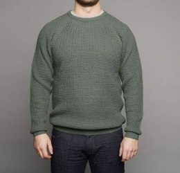 Replika Duży Sweter - Oliwka