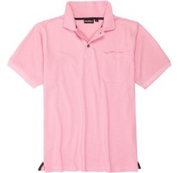 RF Duża Koszulka Polo Adamo Różowa