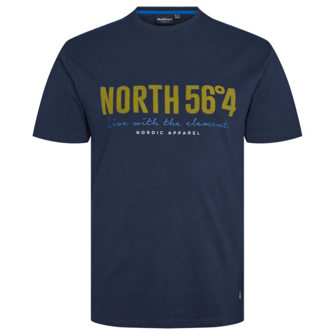 North 56 4 Duża Koszulka - Granat