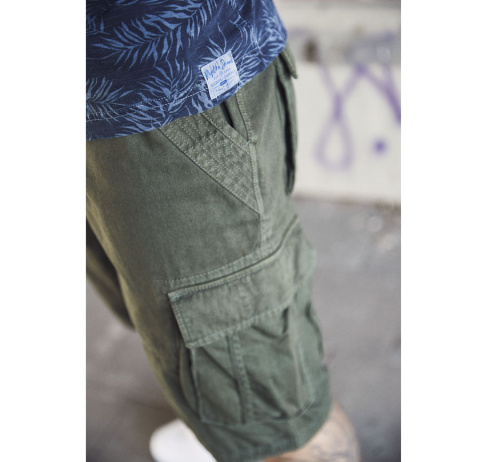 Replika Krótkie spodnie bojówki - Khaki
