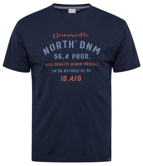 North 56Denim Duża Koszulka Navy