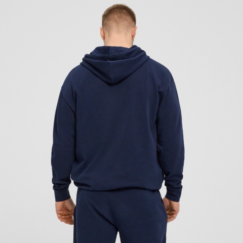 North 56 4 Duża Bluza z kapturem - Granatowa