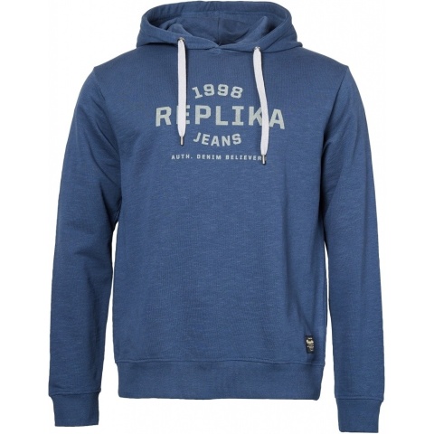 Replika Duża Bluza z kapturem - Blue