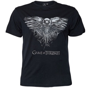 Replika Duża Koszulka - Czarna Game of Thrones