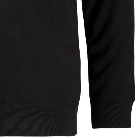 Adamo Duża Bluza typu Stójka - Czarna