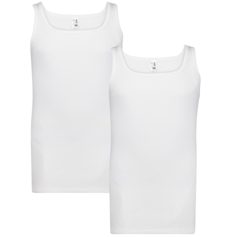 Duża Podkoszulka Adamo 2pack - Biała