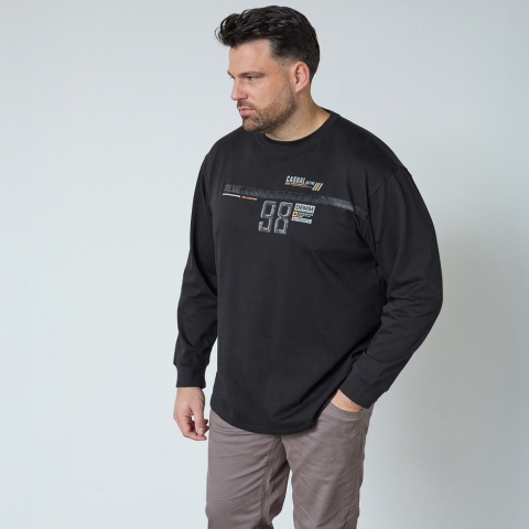 North Latitude Duży Longsleeve - Black