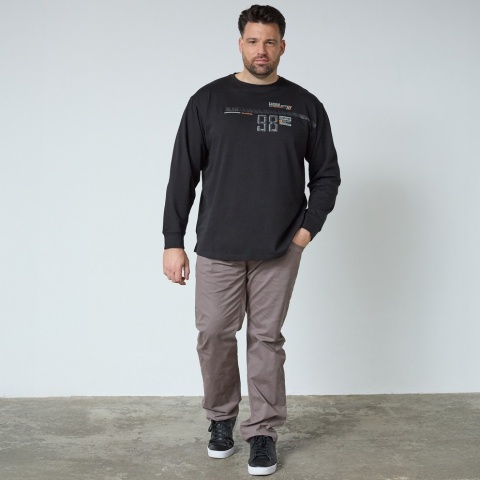North Latitude Duży Longsleeve - Black
