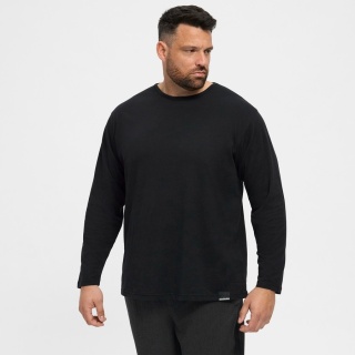North Latitude Duża Koszulka Longsleeve - Black