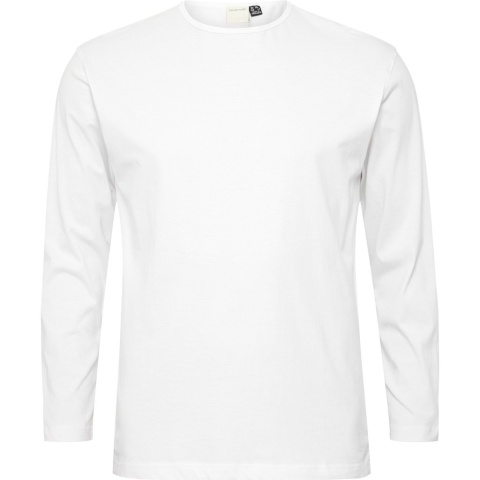 North Latitude Duża Koszulka Longsleeve - Biała