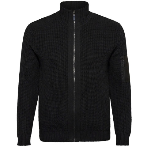 North 56Denim Duży Sweter Black
