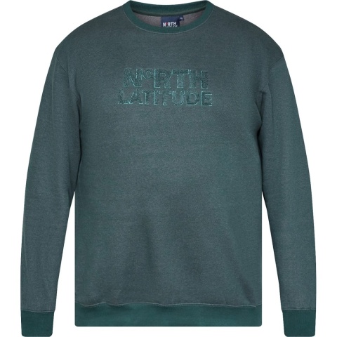 North Latitude Duża Bluza - Dark Green