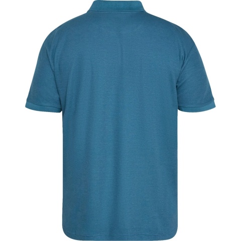 North Latitude Duża Koszulka Polo - Petrol Blue