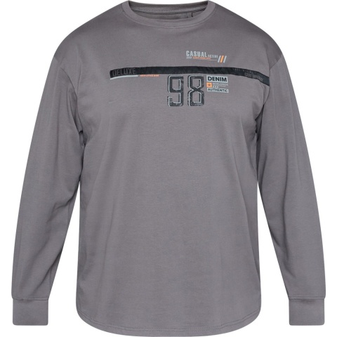 North Latitude Duży Longsleeve - Grey