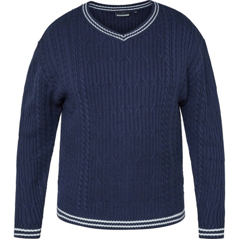 North Latitude Duży Sweter - Granat