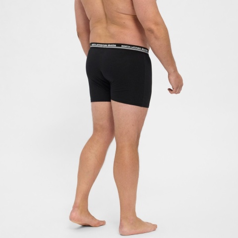 North Latitude Duże Bokserki 5-pack - Czarne