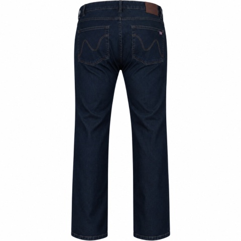 North Latitude Duże Spodnie Jeans - Granat
